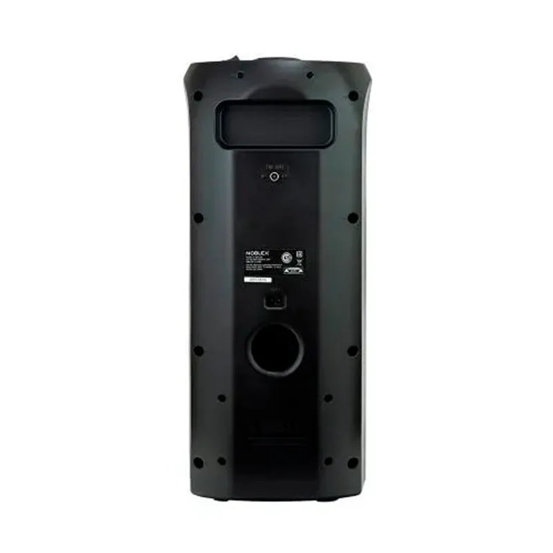Torre de Sonido Noblex MNT290 Bluetooth Efectos de Voz y Luces LED Negro