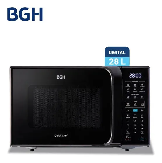 Microondas BGH 28L con Grill B228DN20 Digital