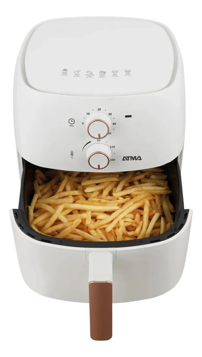 Freidora De Aire Atma Fr60mabp 1300 W 6.5 L Con Temporizador