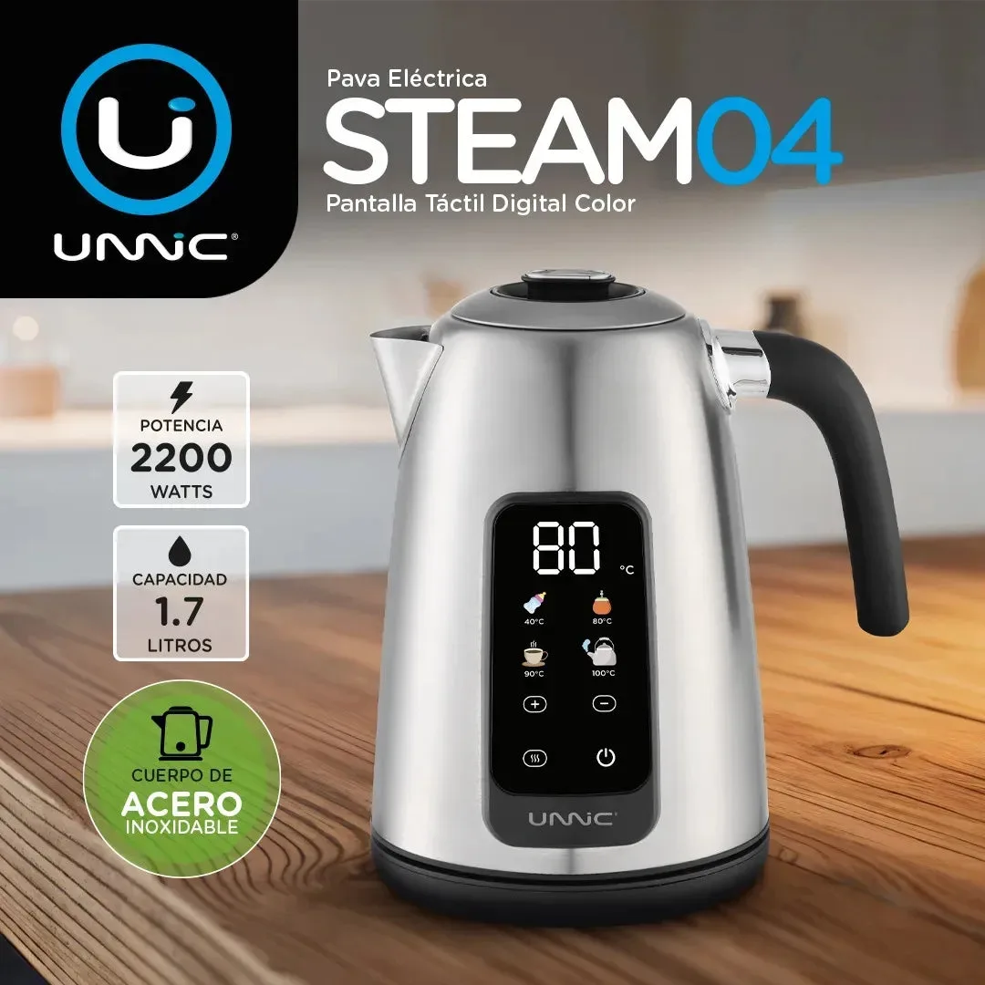 Pava Eléctrica Digital Unnic 1.7L