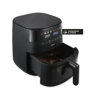 Freidora de Aire ATMA con Visor FR246ABP 6Lts Negro