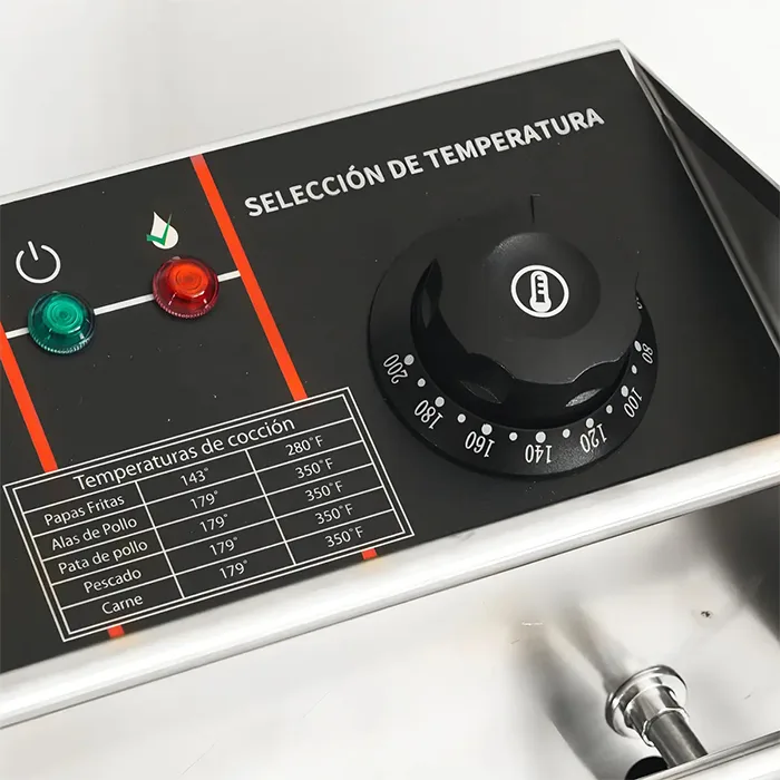 Freidora Eléctrica Comercial 10 L 2500 W